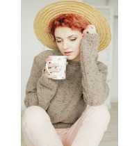 Merino Wool Knit Sweater | Bohemian Sweater | Boho Pullower