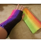 Fingerless Gloves Mittens Arm Warmers