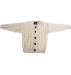 Child's Irish Aran Wool Lumber Cardigan Sweater