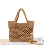Shoulder Bag Handbag Cotton Handmade Large Capacity for Women