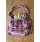 Knit and Crochet Market Bags in Fibra Natura Good Earth Adorn