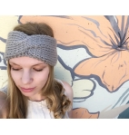 Vintage Turban Headband, Knit your own Fall/Winter Headband Earwarmer, Worsted